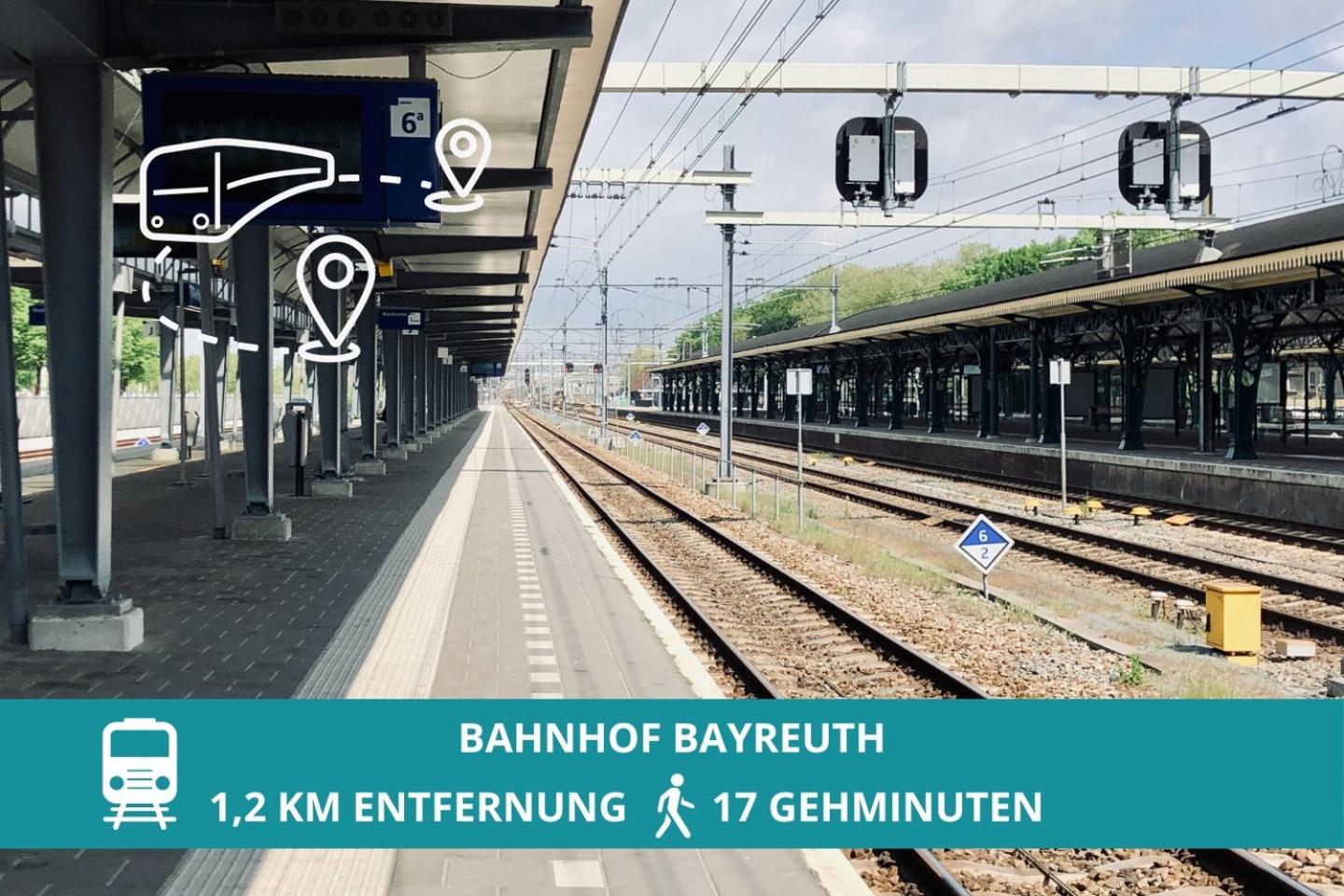 Apt Wahnfried Nr1 - Cityapartment Mit Kueche, Duschbad, Balkon, Parkplatz - Zentral Aber Ruhig バイロイト エクステリア 写真