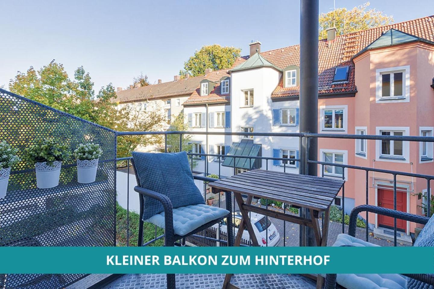 Apt Wahnfried Nr1 - Cityapartment Mit Kueche, Duschbad, Balkon, Parkplatz - Zentral Aber Ruhig バイロイト エクステリア 写真
